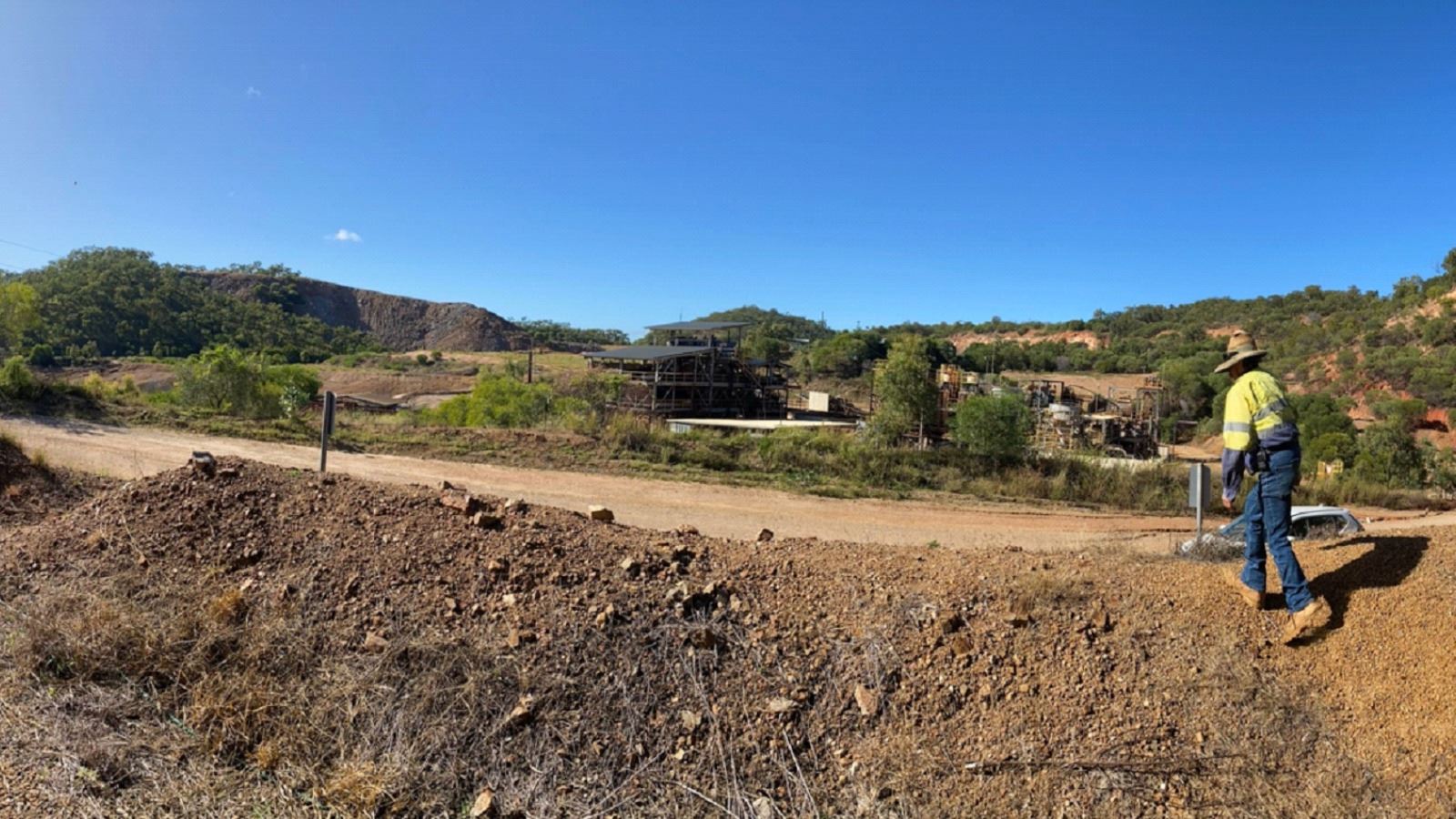 Abandoned Wolfram Camp Mine Site 
